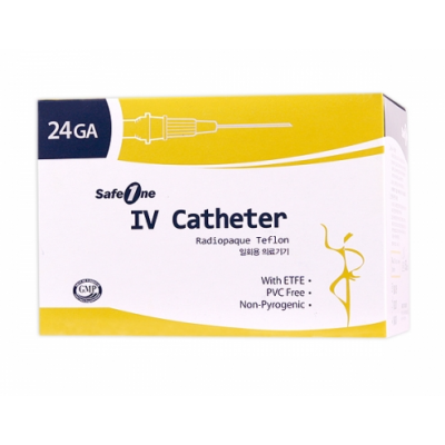 경기 정맥카테타(I.V Catheter)24G 34inch 50eaBox